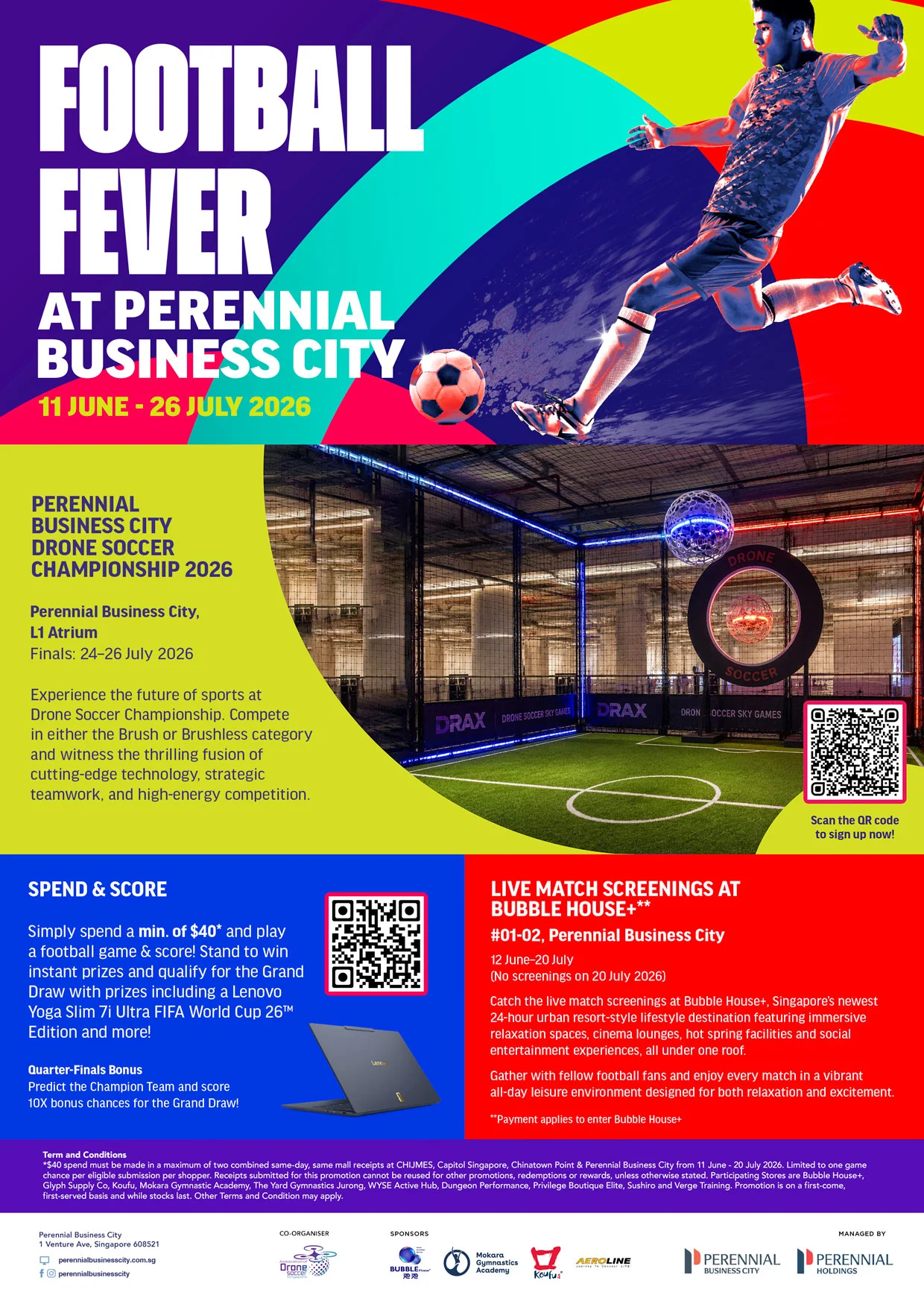Football Fever at PBC – 11 June to 26 July 2026